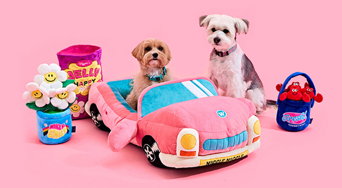 wiggle wiggle x pethroomコラボ 犬用 キャリーバッグ PETHROOM X WIGGLE WIGGLE PET CARRIER – M Pet Store